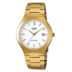 腕時計 カシオ メンズ MTP-1170N-7ARDF Casio Mens Stainless Steel Analog Watch Gold w/White Dial Batons