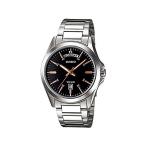 腕時計 カシオ メンズ MTP1370D-1A2 Casio MTP1370D-1A2 Men's Black Dial Metal Fashion Analog Watch
