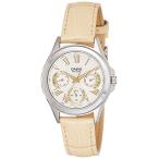 腕時計 カシオ レディース LTP-E308L-7A1VDF (A1067) Casio Ladies' Leather Analog Dress Watch LTP-E308