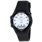 腕時計 カシオ メンズ AW90H-7B Casio Men's AW90H-7B Sport Multi-Function White Dial Dual Time Watch