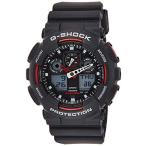 腕時計 カシオ メンズ GA-100-1A4DR (G272) Casio G-Shock Ana-digi World Time Black Dial Men's watch #GA