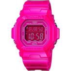 腕時計 カシオ レディース BG5601-4DR Casio Women's BG5601-4DR Baby-G Square Luminous Color Pink Digi