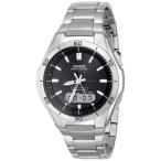 腕時計 カシオ メンズ WVA-M640D-1ACR Casio Men's WVA-M640D-1ACR Wave Ceptor Analog-Digital Display Qua