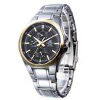 腕時計 カシオ メンズ EF-339D-1A9VDF Casio Men's Edifice EF339DB-1A9V Silver Stainless-Steel Quartz Sp