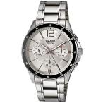 腕時計 カシオ メンズ MTP-1374D-7AVDF (A833) Casio #MTP1374D-7AV Men's Standard Metal Band Multi-Funct