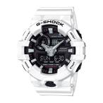 腕時計 カシオ メンズ GA-700-7ACR G-Shock Casio Men's Quartz Resin Casual Watch, Color:White (Model: G
