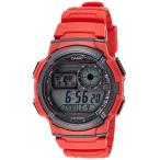 腕時計 カシオ メンズ EAW-AE-1000W-4BV Casio Men's '10-Year Battery' Quartz Resin Casual Watch, Color: