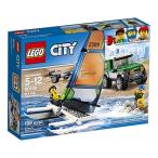 レゴ シティ 6174485 LEGO City Great Vehicles 4x4 with Catamaran 60149 Building Kit