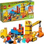 レゴ デュプロ ダンプ、クレーン車、ブルドーザー 建物セット 10813 67ピース LEGO DUPLO  3人の建設