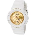 腕時計 カシオ レディース BGA-195M-7ADR (B183) Casio Women's Baby G BGA195M-7A White Rubber Quartz S