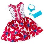 バービー バービー人形 着せ替え FCT35 Barbie Fashions Complete Look - Floral Red Dress