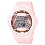 腕時計 カシオ レディース BG-169G-4CR Casio Sports Watch Face Protector Baby Pink Rose Tone Digital