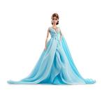 バービー バービー人形 DYX74 Barbie Fashion Model Collection Blue Chiffon Ball Gown Doll