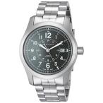 腕時計 ハミルトン メンズ H70605163 Hamilton Khaki Field Automatic Dark Green Dial Men's Watch H7060
