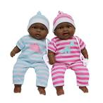 ジェーシートイズ 赤ちゃん おままごと 35025 JC Toys Twins 13" Realistic Soft Body Baby Dolls B