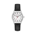 腕時計 ブローバ レディース 43M118 Caravelle by Bulova Ladies' Traditional Quartz Silver-Tone Stain