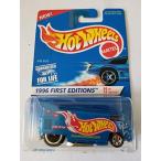 ホットウィール Hot Wheels フォルクスワーゲンバス 1996ファーストエディション 6/12 ブルー Volkswagen