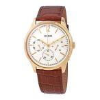 腕時計 ゲス GUESS U1041G2 Guess Men's U1041G2 Gold Leather Japanese Quartz Fashion Watch