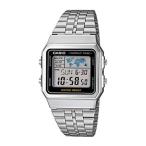 腕時計 カシオ メンズ A500WA-1D Casio Unisex Digital Watch with Stainless Steel Strap ? A500WA-1D, L