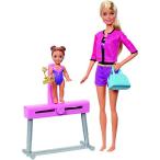 バービー バービー人形 日本未発売 FXP39 Barbie Gymnastics Coach Dolls &amp; Playset with Coach Doll,