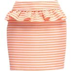 バービー バービー人形 着せ替え FPH31 Barbie Peach and White Striped Peplum Skirt Fashion Pack
