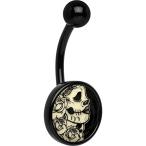 Yahoo! Yahoo!ショッピング(ヤフー ショッピング)ボディキャンディー ボディピアス アメリカ CUBNA-BKGL-555 Body Candy Unisex Adult Black Glow