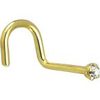 ܥǥǥ ܥǥԥ ꥫ G-103 Body Candy Solid 14k Yellow Gold 1.5mm (0.01