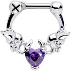 Yahoo! Yahoo!ショッピング(ヤフー ショッピング)ボディキャンディー ボディピアス アメリカ 65728 Body Candy 16G 316L Steel Septum Clicker Pur