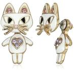 ベッツィ・ジョンソン ピアス アメリカ B12101-E01 Betsey Johnson Cat Front Back Earrings