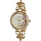 腕時計 アクリボスXXIV レディース AK874YG Akribos XXIV Women's Swarovski Crystal Watch - Mother of