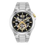 腕時計 ブローバ メンズ 98A224 Bulova Men's Classic Maquina Stainless Steel 3-Hand Automatic Watch, S