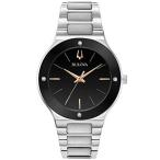 ӻ ֥  96E117 Bulova Modern Quartz Mens Watch, Stainless Steel Diamond , Silver-Tone
