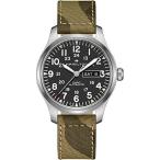 腕時計 ハミルトン メンズ H70535031 Hamilton Khaki Field Automatic Black Dial Men's Watch H70535031