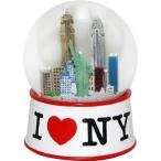 スノーグローブ 雪 置物 780450507303 Official I Love New York Snow Globe (2.5 Inches Tall) (45mm Glob