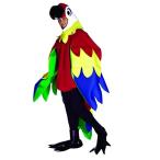 コスプレ衣装 コスチューム その他 7135 Rasta Imposta Deluxe Parrot Costume, Multi, One Size