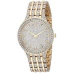 腕時計 ブローバ レディース 98L263 Bulova Ladies' Crystal Phantom Gold Tone Stainless Steel 2-Hand