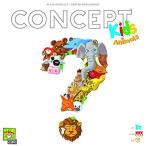 ボードゲーム 英語 アメリカ CONC02 Concept Kids Animals Party Game | Cooperative Guessing Game | Fu