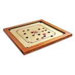 ボードゲーム 英語 アメリカ Boss-K Surco Boss-K Speedo Carrom Board - Coins &amp; Striker - Kikar Wood