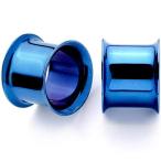 Yahoo! Yahoo!ショッピング(ヤフー ショッピング)ボディキャンディー ボディピアス アメリカ 64166-716 Body Candy 2Pc Blue Anodized Steel 11mm