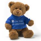 ガンド GUND ぬいぐるみ 6047553 GUND “I’m The Big Brother” Message Bear with Blue T-Shirt, Teddy
