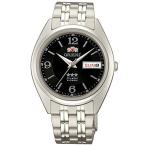 腕時計 オリエント レディース FAB0000EB9 Orient Tri Star Automatic Black Dial Unisex Watch FAB0000