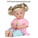 アドラ 赤ちゃん人形 ベビー人形 21980 Adora’s Interactive Baby Doll with 5 Touch Activated Feat