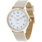 腕時計 タイメックス レディース TW2T72400 Timex Women's Easy Reader TW2T72400 Tan Leather Quartz