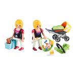 プレイモービル ブロック 組み立て 6447 Playmobil Add-On Series - Pregnant Mother with Baby