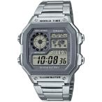 Yahoo! Yahoo!ショッピング(ヤフー ショッピング)腕時計 カシオ メンズ AE-1200WHD-7AVCF Casio Men's 10 Year Battery Quartz Watch with Stainless Steel S