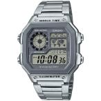 腕時計 カシオ メンズ AE-1200WHD-7AVCF Casio Men's 10 Year Battery Quartz Watch with Stainless Steel S