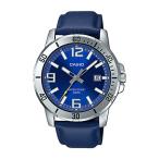 腕時計 カシオ メンズ S7232605 Casio MTP-VD01L-2BV Men's Enticer Blue Leather Band Blue Dial Casual An