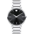 腕時計 モバード メンズ 607167 Movado Men's Ultra Slim Stainless Steel Watch with a Printed Index Dia