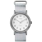 腕時計 タイメックス レディース TW2R92500 Timex Weekender 38 mm Metallic Fabric Watch TW2R92500