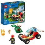 レゴ シティ 60247 LEGO City Forest Fire 60247 Firefighter Toy, Cool Building Toy for Kids (84 Pieces)